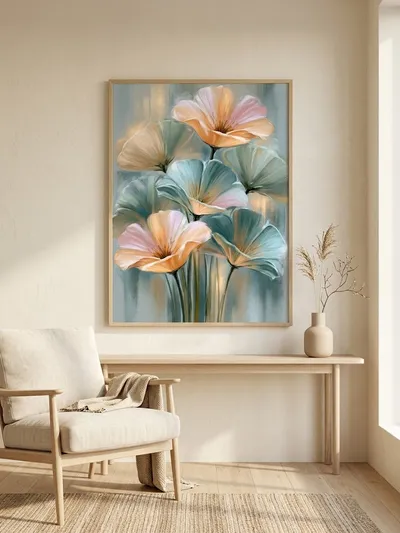 Raumansicht: Aura der Stille Florale Poesie