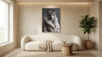 Raumansicht: Wolf im Schafspelz
