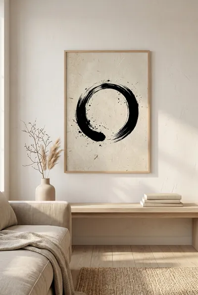 Raumansicht: Zen Enso Kreis